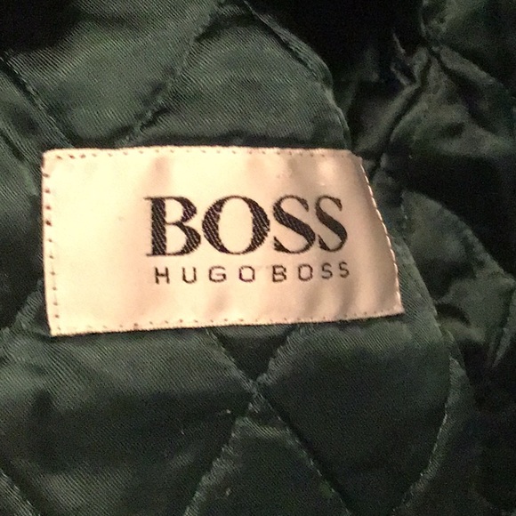 Hugo Boss black wool bomber size 54. XL - Picture 5 of 10